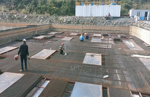 泥浆站土建施工