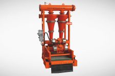 带底流筛的钻井液除砂器钻井液除砂器