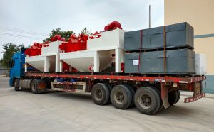 2套350方顶管泥水分离系统交付客户