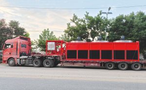 新型钻井泥浆降温冷却系统即将交付客户