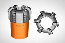  8-1/2"BWCS306  (215.9 mm) PDC取芯钻头PDC取芯钻头