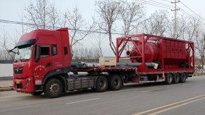 2套BWGT1500大型滚筒筛交付埃及客户 助力地铁施工...